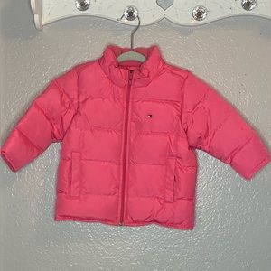 Pink Tommy Hilfiger Puffer